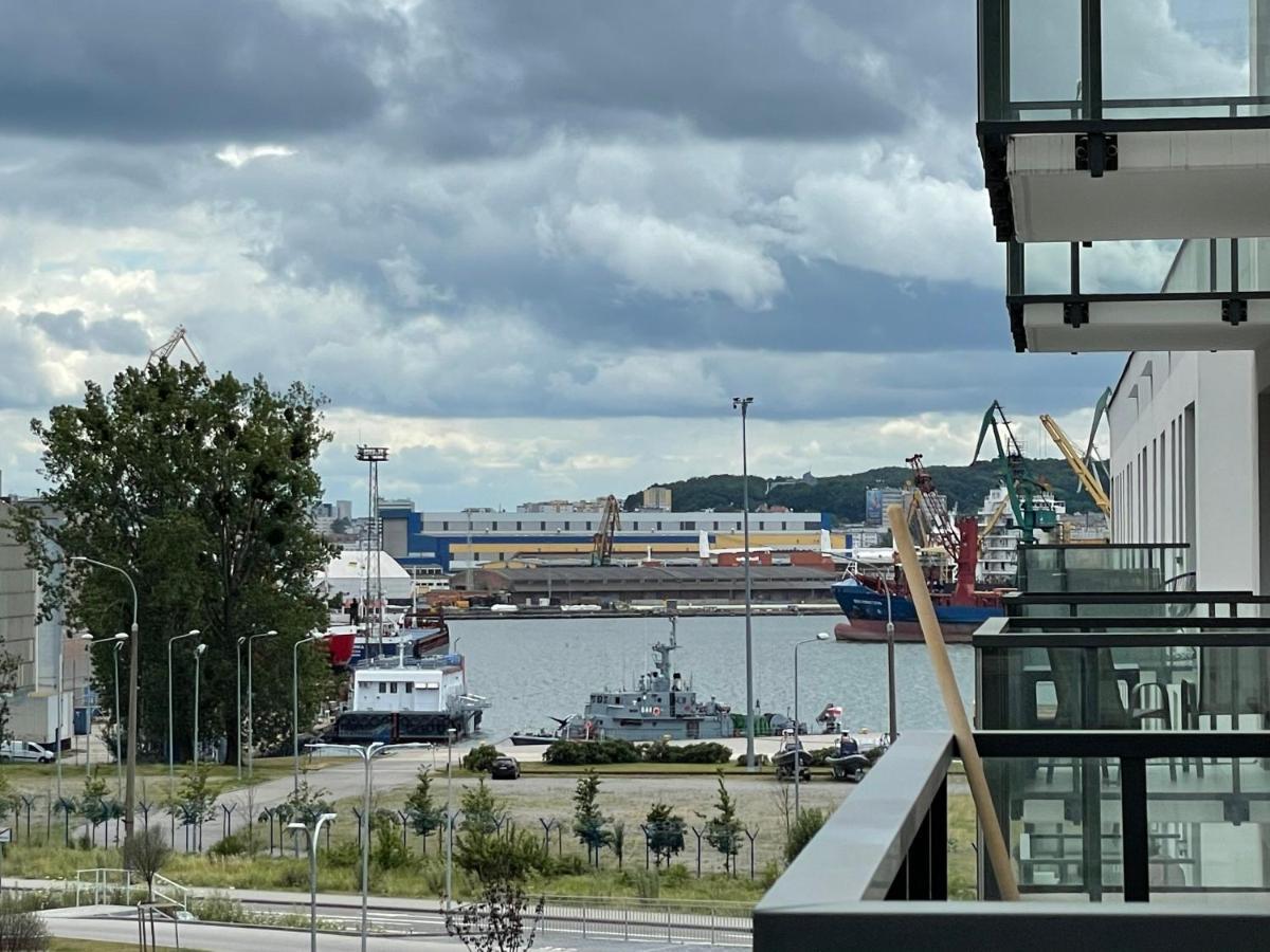 Nowy Apartament W Stylu Industrialnym Przy Porcie Leilighet Gdynia Eksteriør bilde